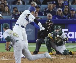 Baseball: Athletics vs. Dodgers