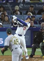 Baseball: Athletics vs. Dodgers