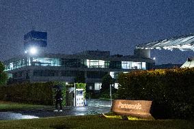 Panasonic exterior, logo and signage