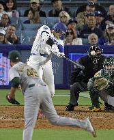 Baseball: Athletics vs. Dodgers