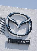 Mazda signage and logo
