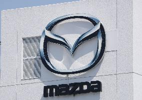 Mazda signage and logo