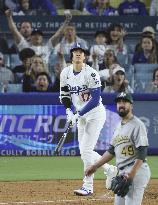 Baseball: Athletics vs. Dodgers
