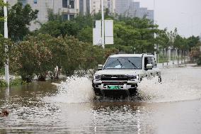 Rainstorm Red Alert in Liuzhou