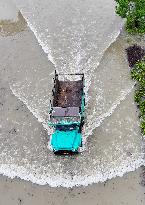 Rainstorm Red Alert in Liuzhou