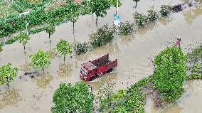 Rainstorm Red Alert in Liuzhou