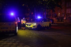Car Strikes Crowd Before Barcelona Derby 13 Injured - Barcelona