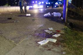 Car Strikes Crowd Before Barcelona Derby 13 Injured - Barcelona