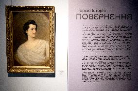 Painting stolen during WWII returns to National Art Museum in Kyiv