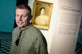 Painting stolen during WWII returns to National Art Museum in Kyiv