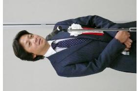 Actor Kazami attends traffic safety event