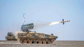Live-fire Shooting Training in Jiuquan