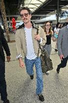 Cannes Pedro Pascal At Nice Airport JR