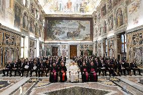 Pope Leo XIV Meets With Diplomatic Corps - Vatican