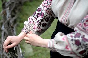 Embroidered shirts of temporarily occupied Ukrainian territories