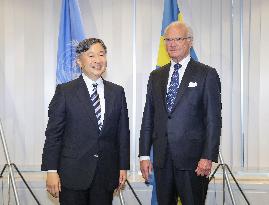 Japanese emperor and Swedish king