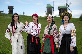 Embroidered shirts of temporarily occupied Ukrainian territories