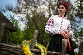 Embroidered shirts of temporarily occupied Ukrainian territories