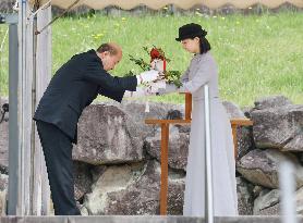Japan's Princess Kako visits imperial graveyard