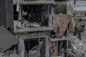 Israel Targets Al-Touba Mosque - Gaza
