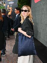 Cannes - Alba Rorhwacher Leaves the Majestic Hotel