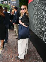 Cannes - Alba Rorhwacher Leaves the Majestic Hotel