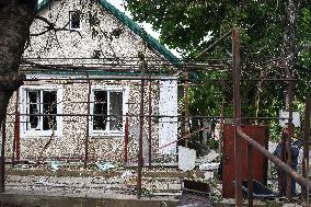 Consequences of Russian drone attack in Odesa region