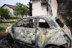 Consequences of Russian drone attack in Odesa region