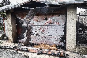 Consequences of Russian drone attack in Odesa region