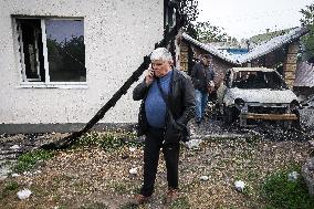 Consequences of Russian drone attack in Odesa region