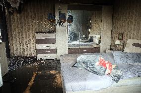 Consequences of Russian drone attack in Odesa region