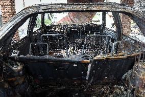 Consequences of Russian drone attack in Odesa region