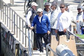 King Juan Carlos Reappears After Missing Meeting - Sanxenxo