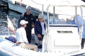 King Juan Carlos Reappears After Missing Meeting - Sanxenxo