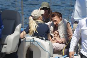 King Juan Carlos Reappears After Missing Meeting - Sanxenxo