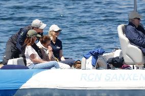 King Juan Carlos Reappears After Missing Meeting - Sanxenxo