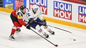 ICE HOCKEY WC AUSTRIA-FRANCE