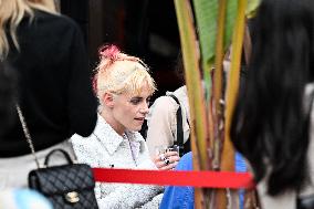 Cannes - Kristen Stewart at Campari Beach
