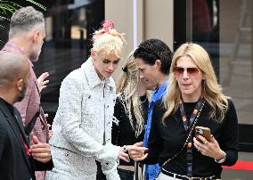 Cannes - Kristen Stewart at Campari Beach