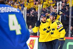 ICE HOCKEY WC SWEDEN-SLOVENIA