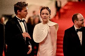 Cannes Eddington Screening Exits JR