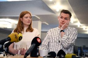 PRESS MEETING JOAKIM MEDIN ETC