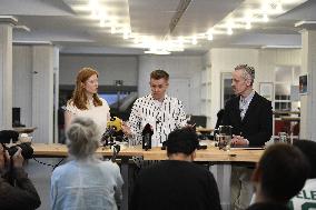 PRESS MEETING JOAKIM MEDIN ETC