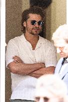 Cannes Cast of movie - Eddington - leaves hotel at the 78th annual Cannes Film Festival MP