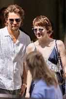 Cannes Cast of movie - Eddington - leaves hotel at the 78th annual Cannes Film Festival MP