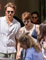 Cannes Cast of movie - Eddington - leaves hotel at the 78th annual Cannes Film Festival MP