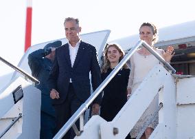 PM Mark Carney Visits Italy - Rome