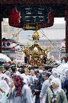 Sanja festival in Tokyo's Asakusa