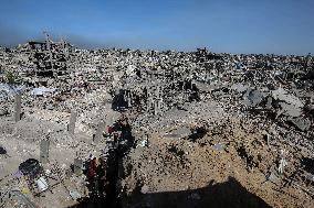 Jabalia Refugee Camp Airstrike - Gaza