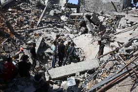 Jabalia Refugee Camp Airstrike - Gaza